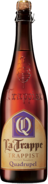 La Trappe Quadrupel fles van 0,75 liter La Trappe Quadrupel fles van 0,75 liter